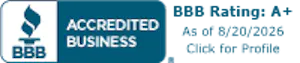 Seattle, WA BBB A-plus rated seal